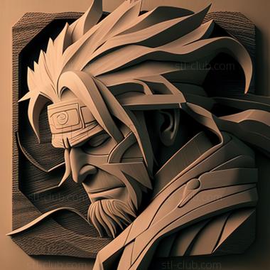 3D model Kakuzu FROM NARUTO (STL)